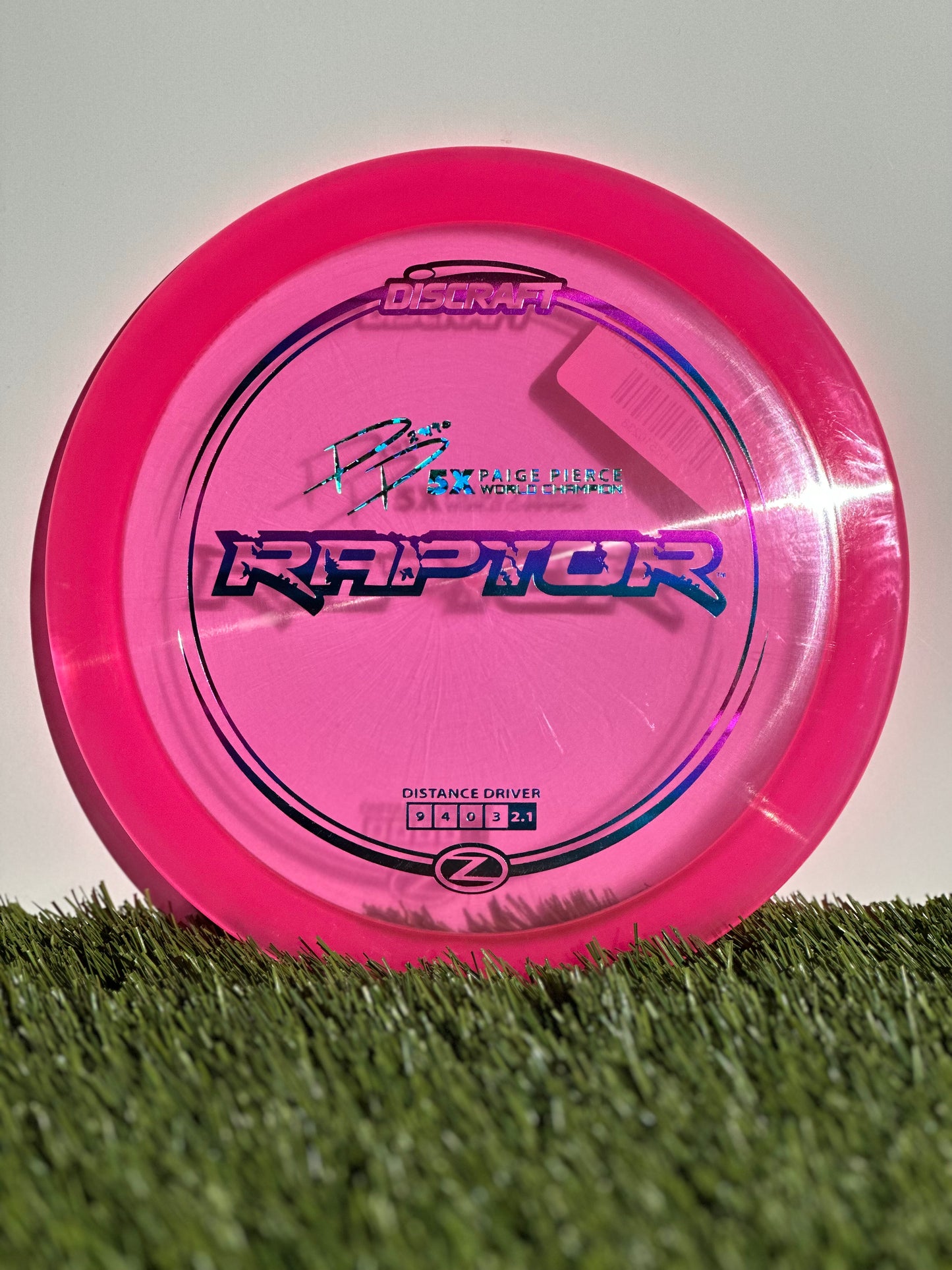 Discraft Z Paige Pierce Raptor