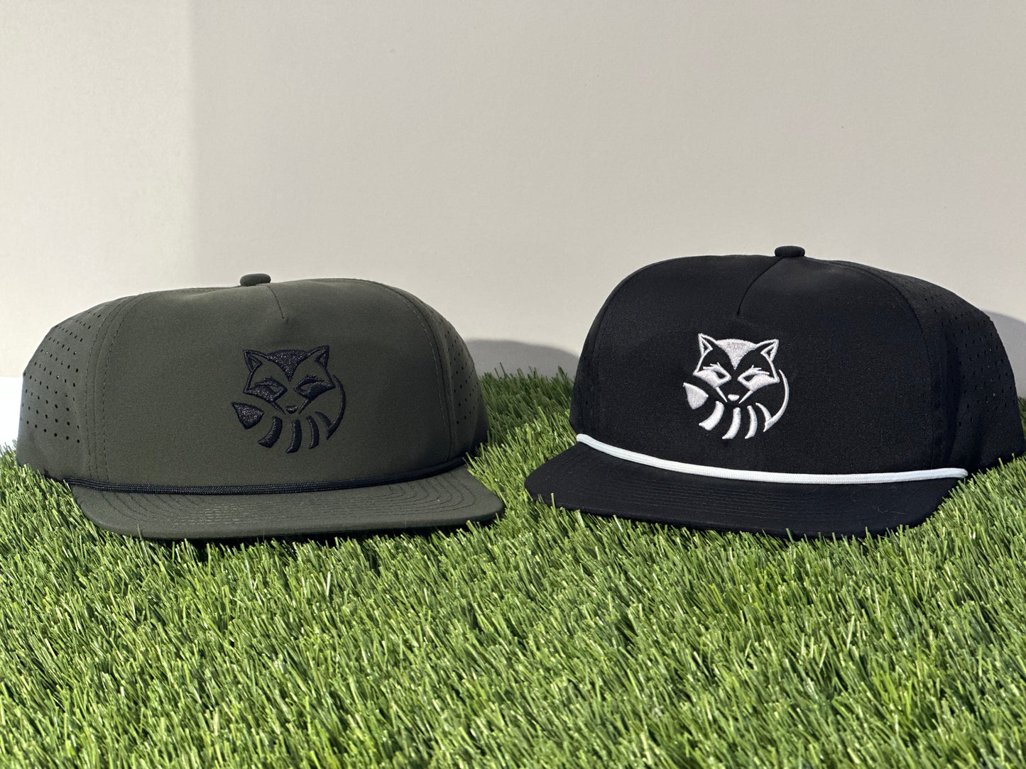Trash Panda Perforated Rope Snapback