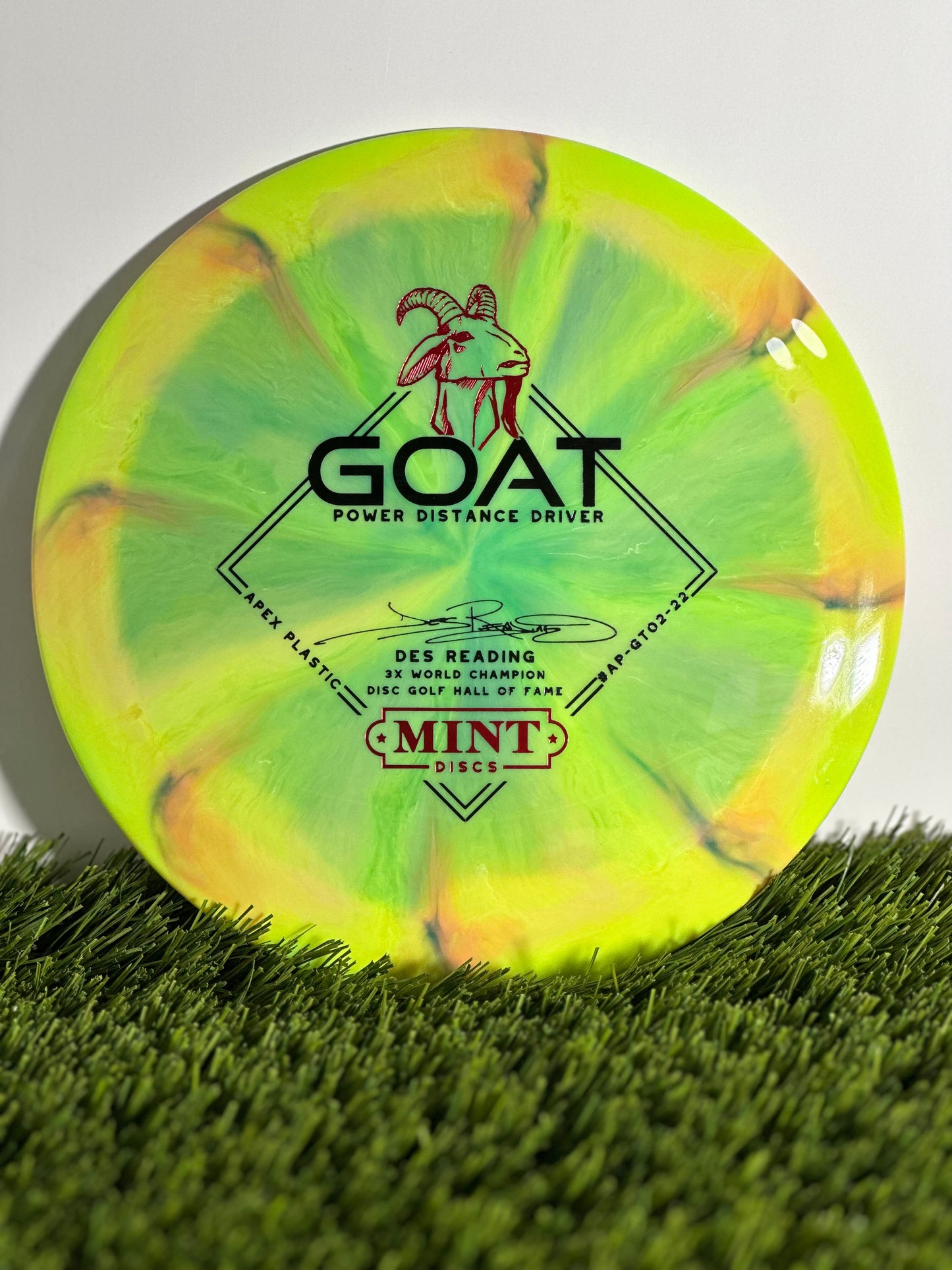 Mint Discs Apex Swirl Goat