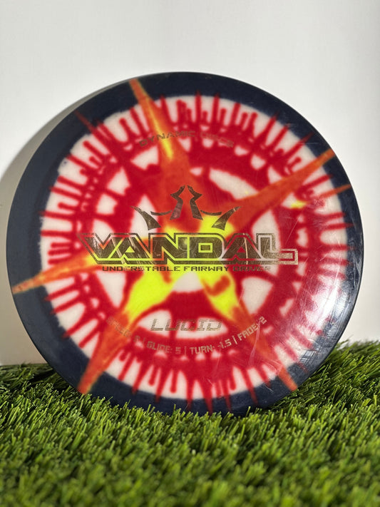 Preowned Dynamic Discs Lucid Tie-Dye Vandal